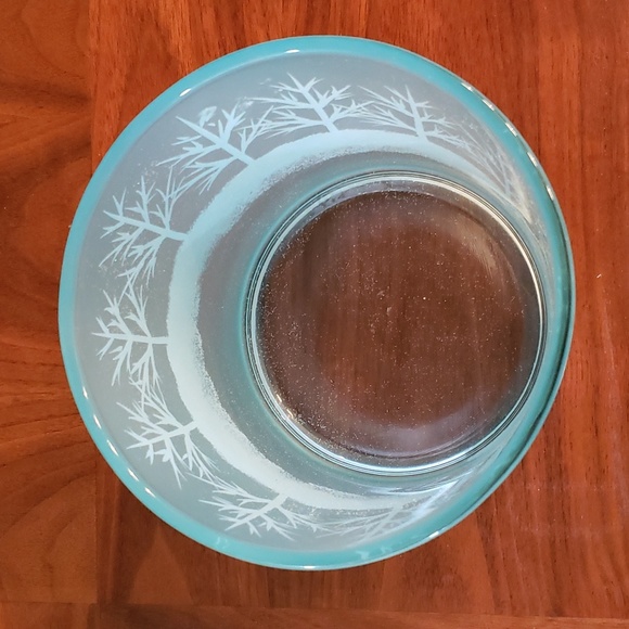 6" diameter frosted glass vase NEW - Picture 3 of 7